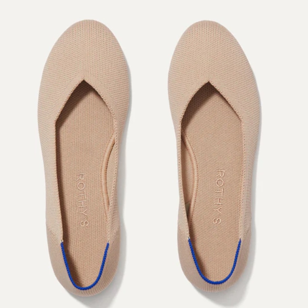 Rothy’s round toe ecru